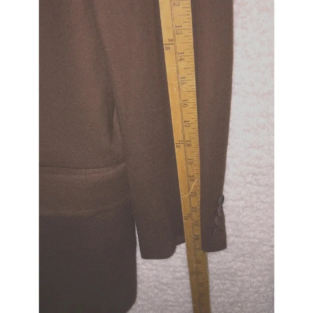 Nordstrom Blazer Mens Brown Sport Coat Jacket Suit Coat 100% Wool